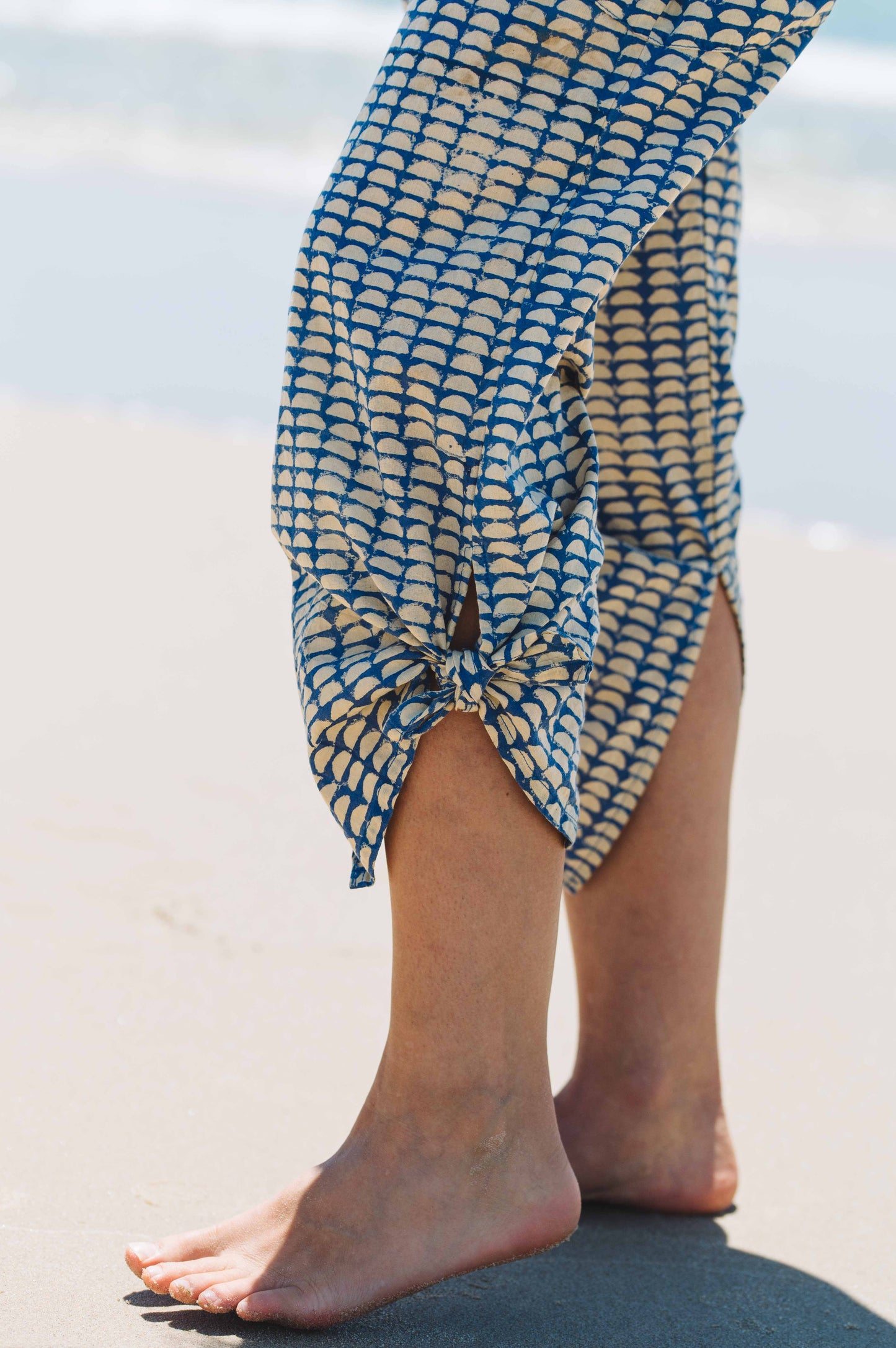 Pant Jaya - Half Moon Aged Indigo Cotton