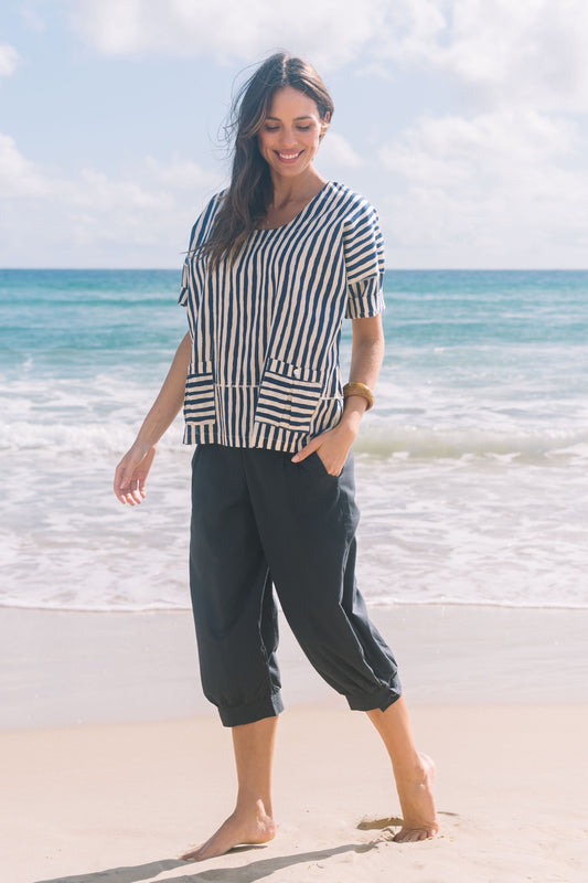 Pant Taj Indigo Cotton