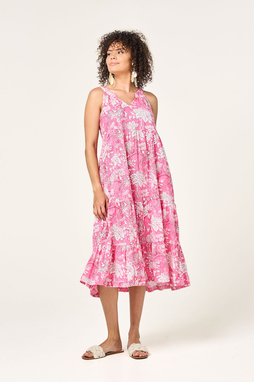 Dress Lucia - Indian Pink