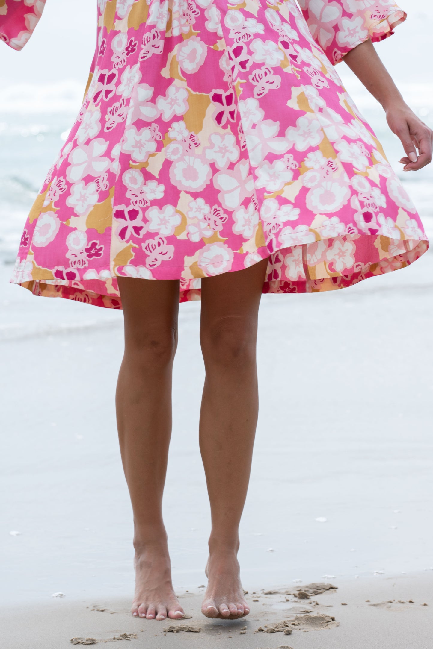 Dress Amelie - Provence Rosa FeatherTouch Viscose