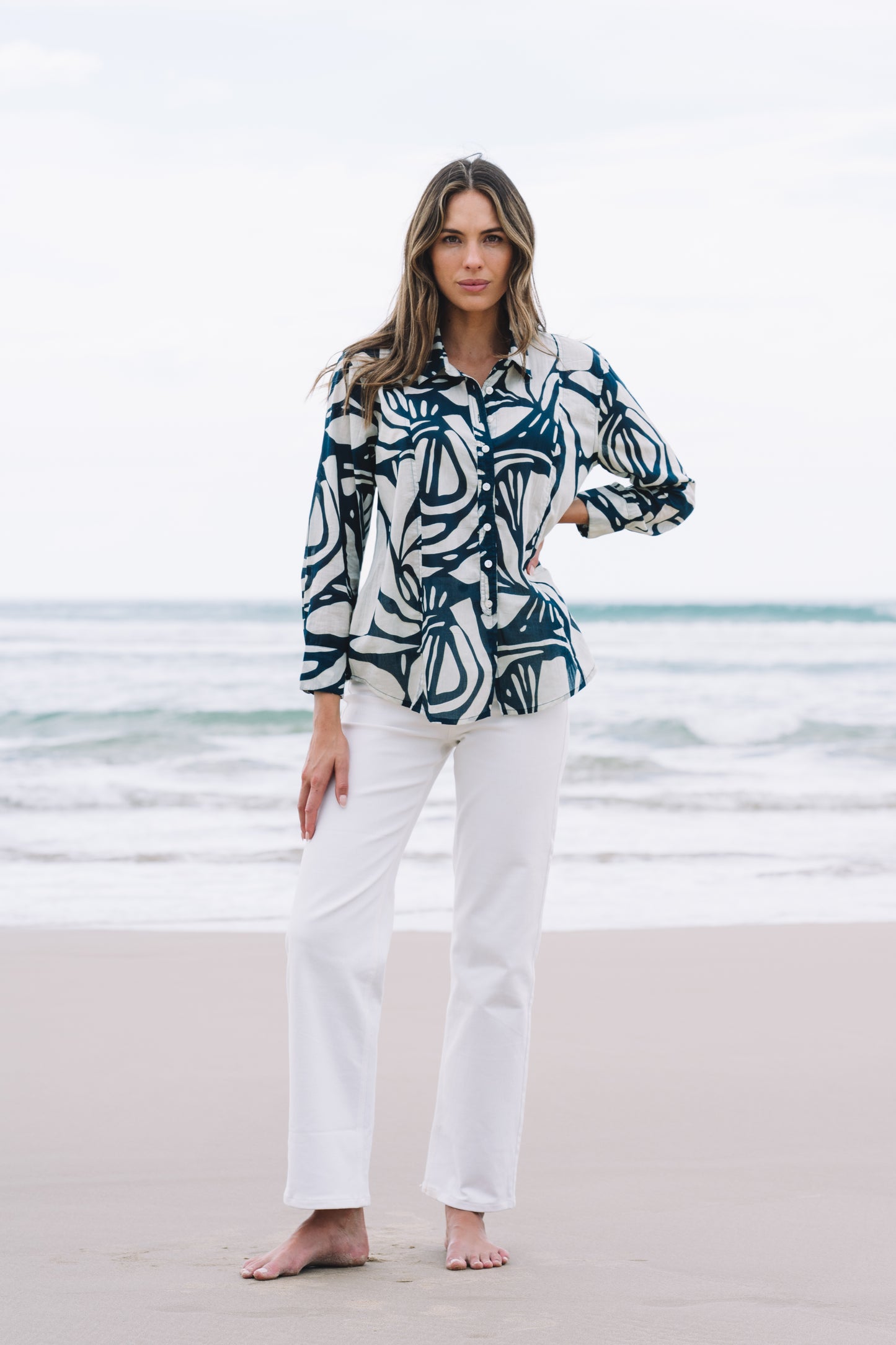 Top Clio Shirt - Luminari Cotton