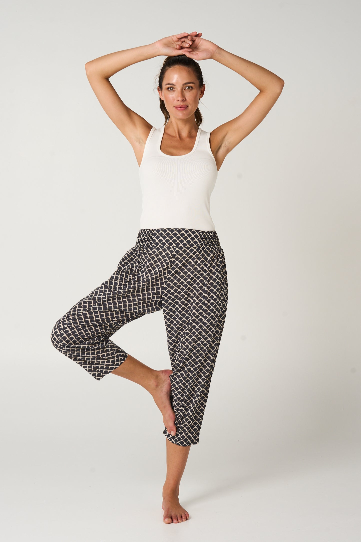 Pant Yoga - Indigo Shell Cotton