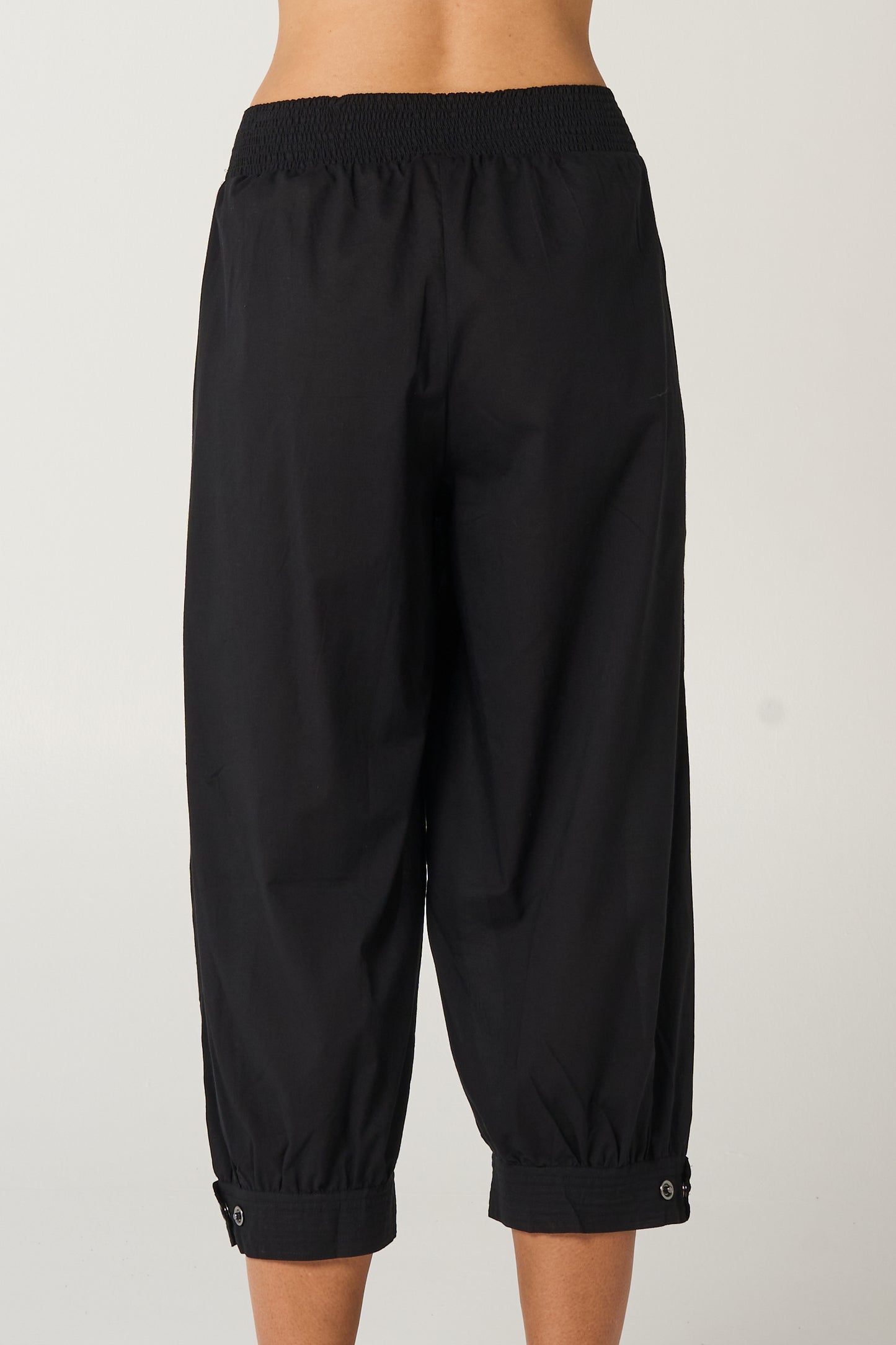 Pant Taj Black Cotton