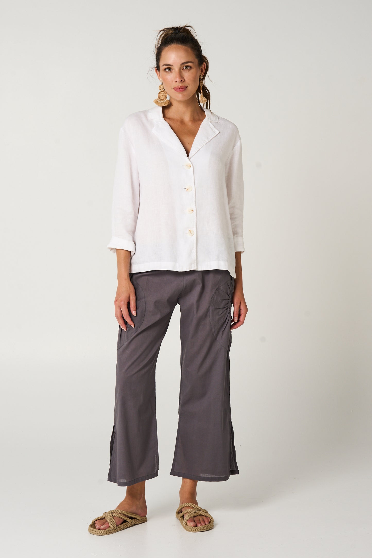 Pant Jaya - French Blue Cotton
