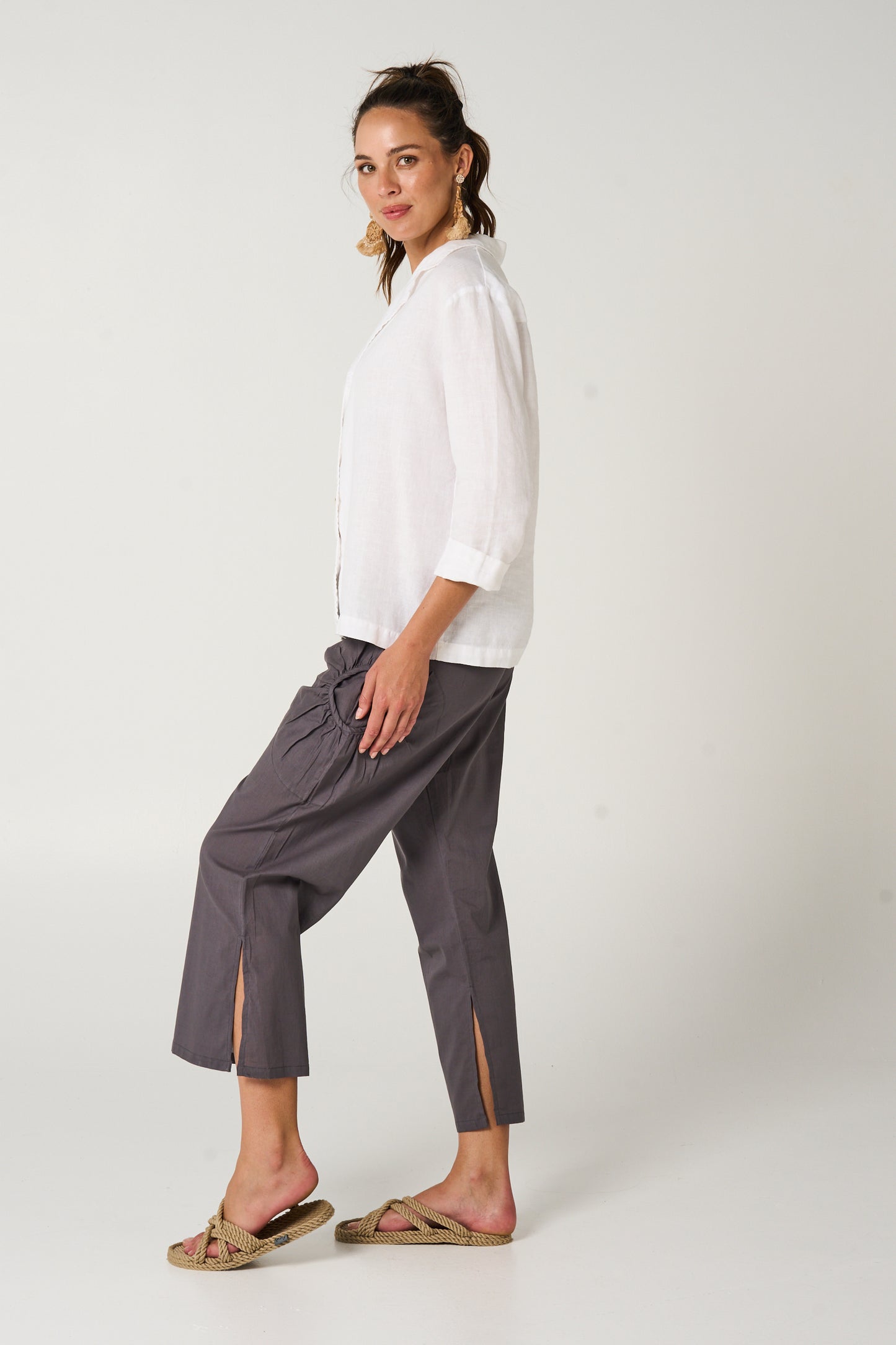 Pant Jaya - French Blue Cotton