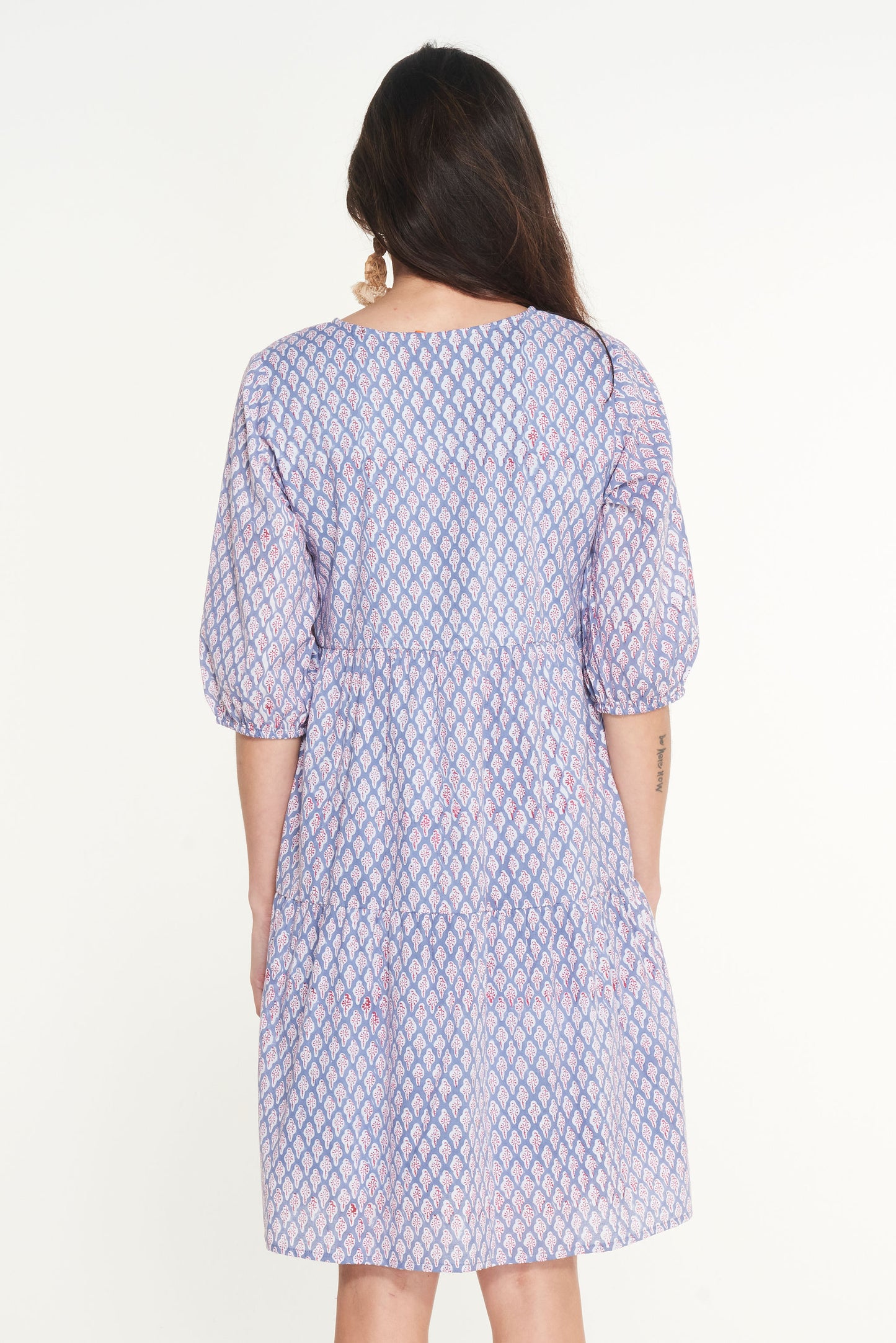 Dress Keshini - Paisley Blue